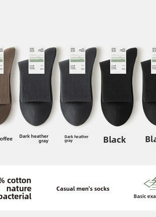 Men's Cotton Mid-Tube Casual Socks