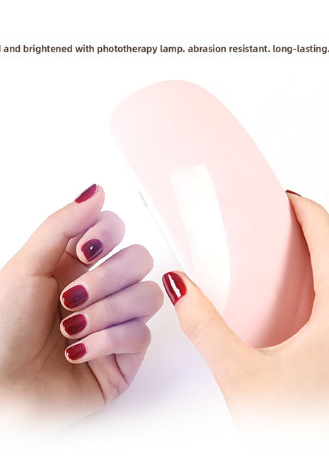 Cute Cartoon Gel Nail Stickers with Plaid and Flash Designs