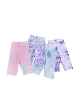 Girls' Ice Silk Yoga Leggings