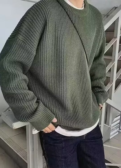 Round Neck Knitwear for Men