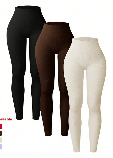 High-waisted autumn/winter base-layer leggings