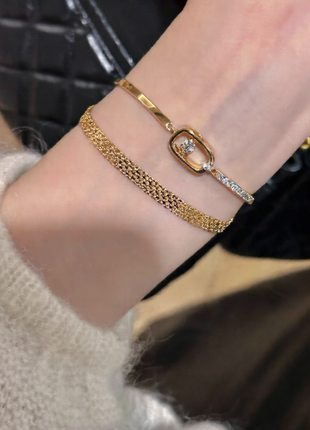 Woven Metal Bracelet