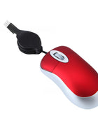USB-C Wired Retractable Portable Mouse