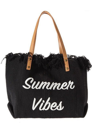 Embroidered Tote Bag