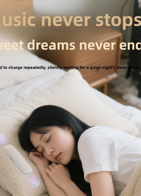 Bone Conduction Under-Pillow Bluetooth Speaker