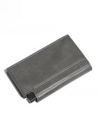 Anti-slip plain-colored wallet