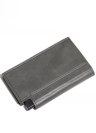 Anti-slip plain-colored wallet