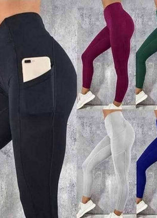 Sports yoga pants hip waist sports high waist leggings