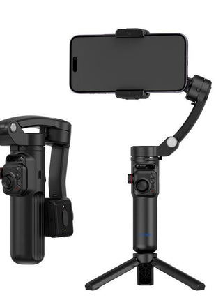 Orthogonal three-axis stabilizer for mobile phones