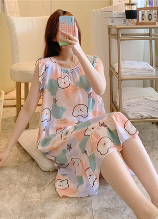 Princess-style summer lightweight dress for women