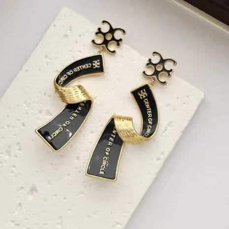Enamel Earrings
