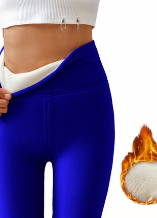 Thickened and fleece-lined leggings for women