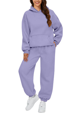 Autumn and winter casual hoodies, sportswear and long pants