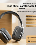 Wireless Over-Ear Headphones with Heavy Bass