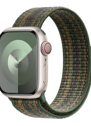 Breathable woven loop Velcro watch strap