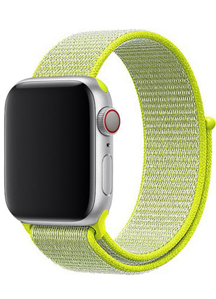 Breathable woven loop Velcro watch strap