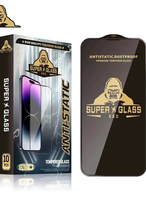 ESD Anti-static Tempered Glass Screen Protector for iPhone Series