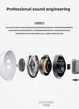 Wireless Bluetooth Headset with Noise Cancellation