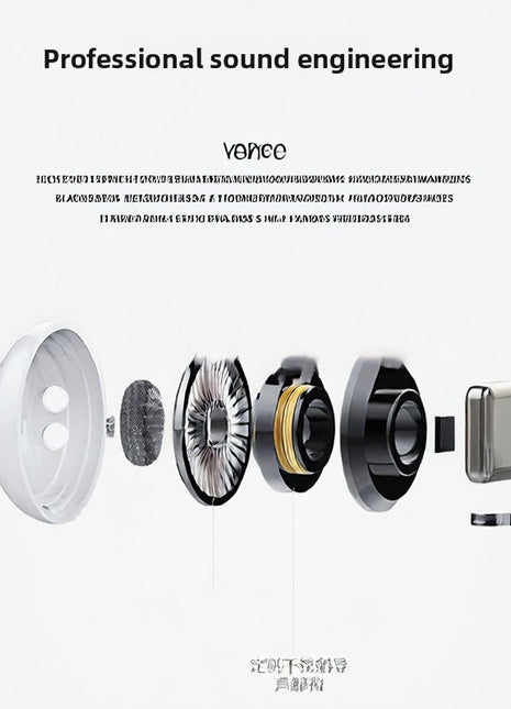 Wireless Bluetooth Headset with Noise Cancellation