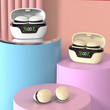 Wireless Stereo Earphones with AI Noise Reduction