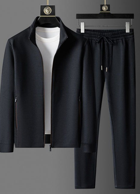 Men's Sportswear Suit Jacket and Trousers Set