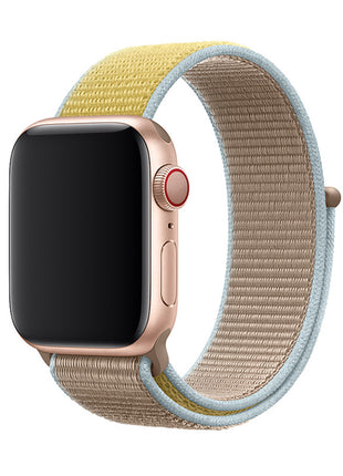 Breathable woven loop Velcro watch strap