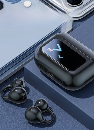 Wireless Ear Clip Bluetooth Headset