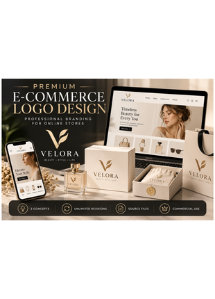 E-Commerce & Online Shop Logo Design