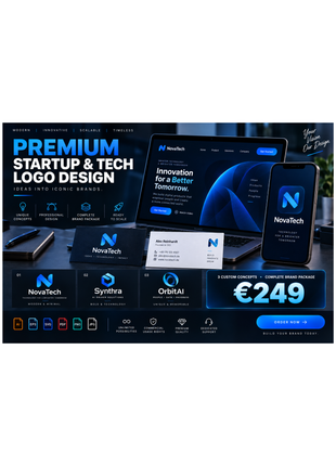 Startup & Tech Logo Design